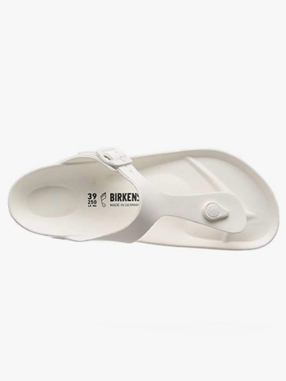 Birkenstock Unisex Gizeh Birko-Flor Sandals Size: 41 (L10/M8)